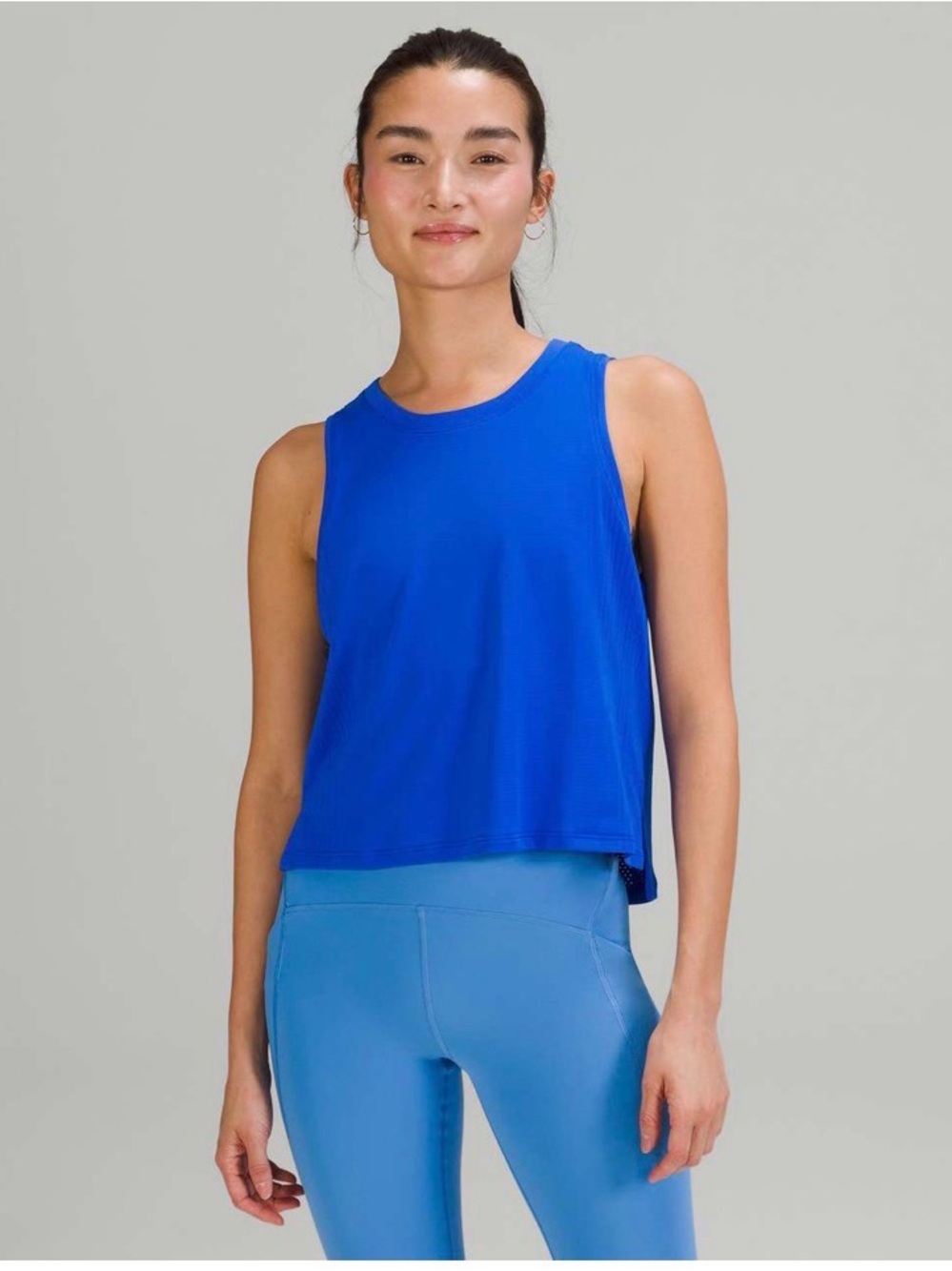 lululemon athletica Royal Blue Sleeveless Workout Tank